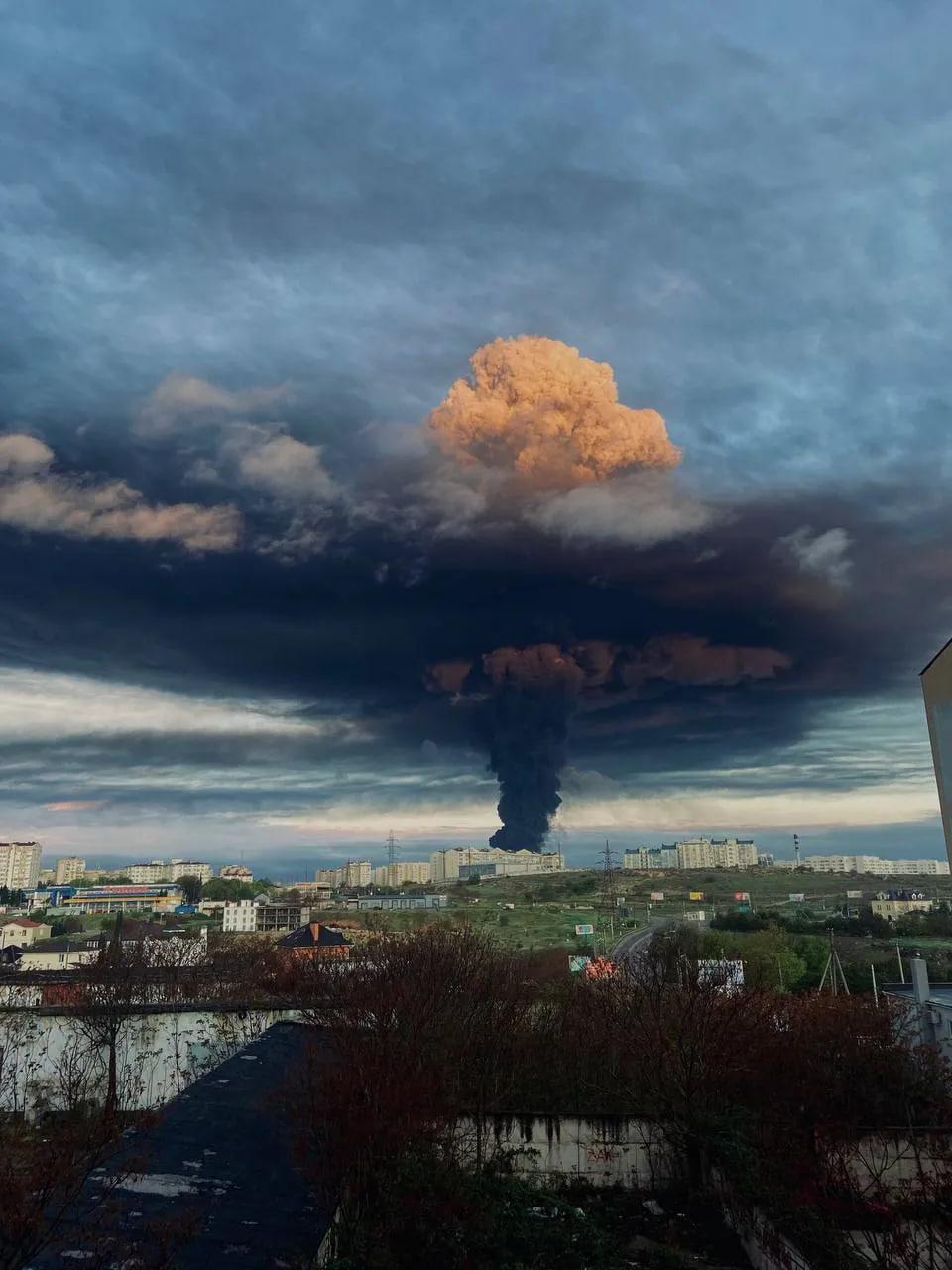 Фото с места происшествия / ЧП Севастополь