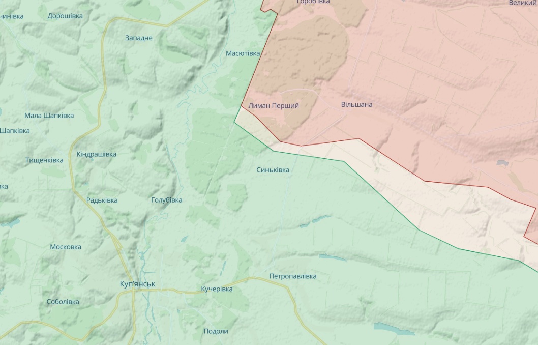 Генштаб: атаки русских на Бахмут и Марьинку отбиты, под Купянском и Лиманом тоже - карта