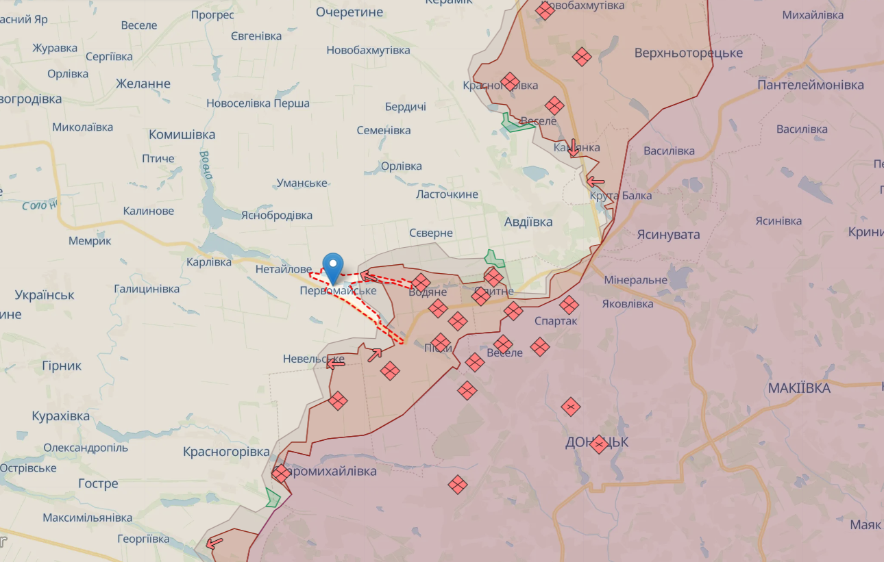 Россия активно наступает на лиманском направлении: попытки наступления на пяти участках - карта