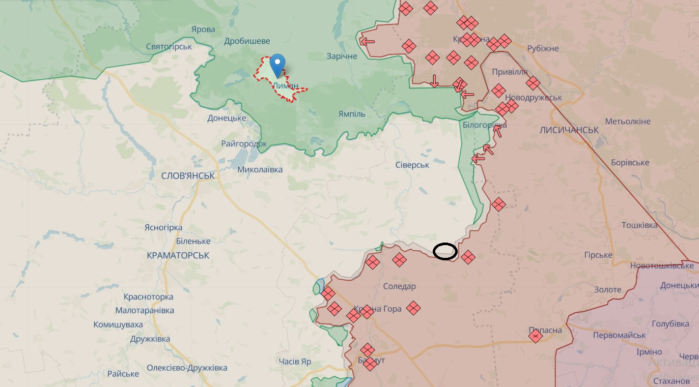 ВСУ продвигаются в сторону Мелитополя и Бердянска, РФ безуспешно штурмует на востоке - карта