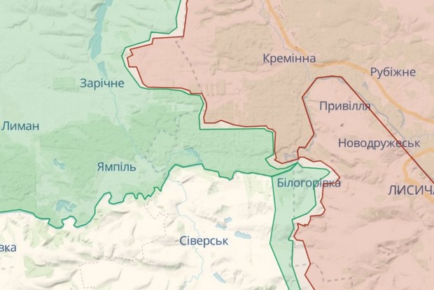 Скриншот: deepstatemap.live