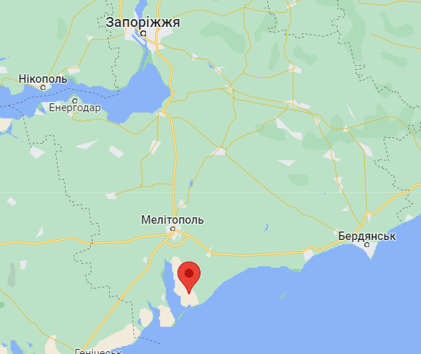Александровка на глубинной карте