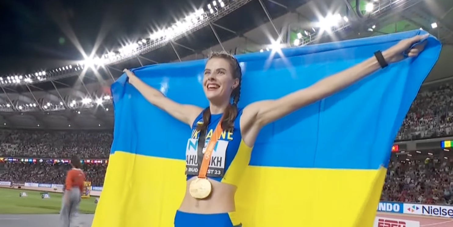 Украинка Ярослава Магучих стала чемпионкой мира по прыжкам в высоту
