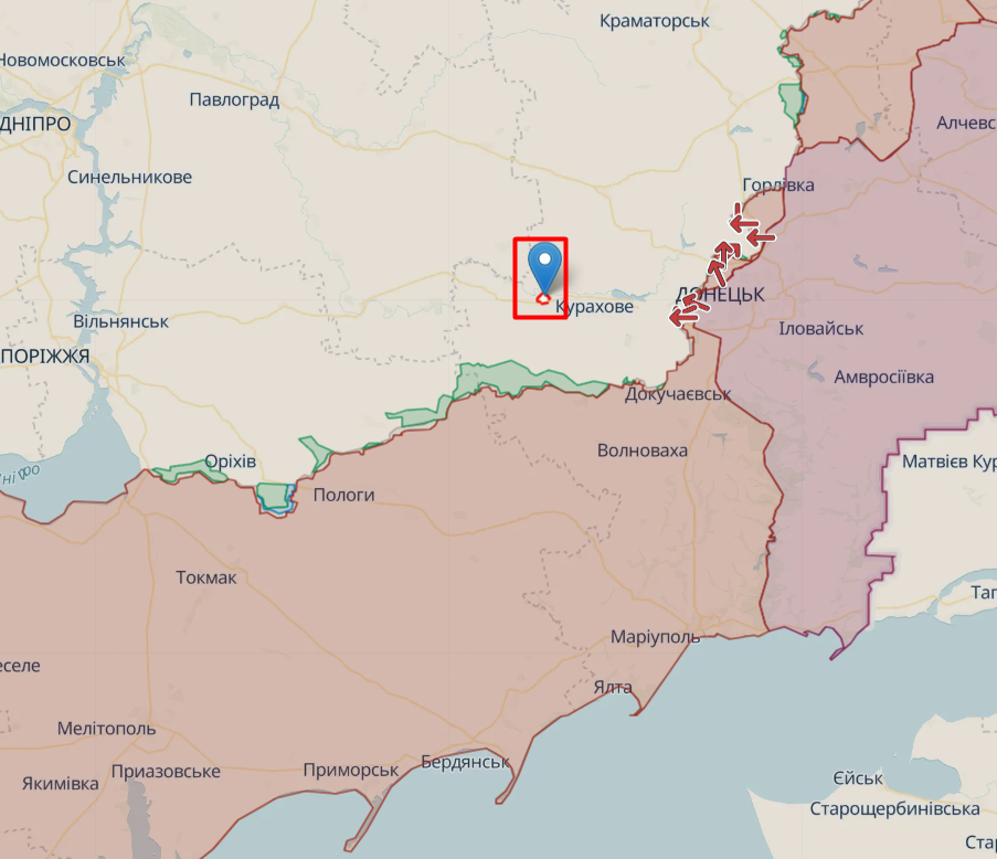 Багатир на мапі deepstate
