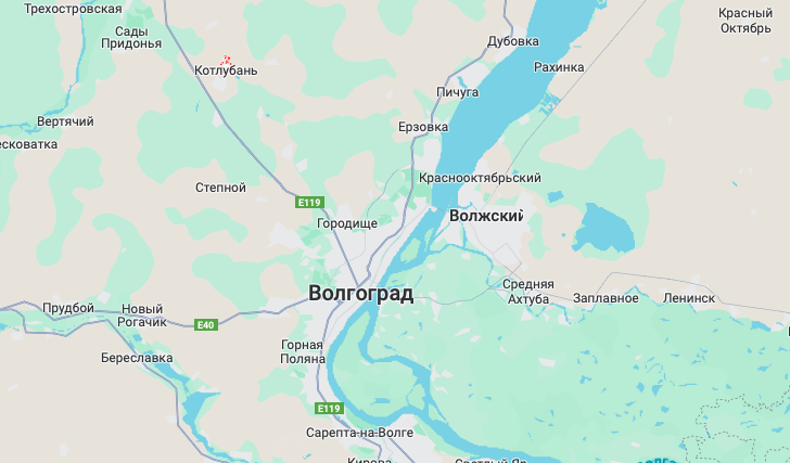 Котлубань на карте