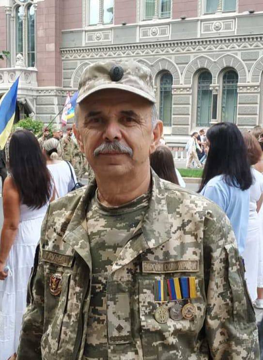Валерий Галадим на «Марше непокоренных» в Киеве, 24 августа 2021 год