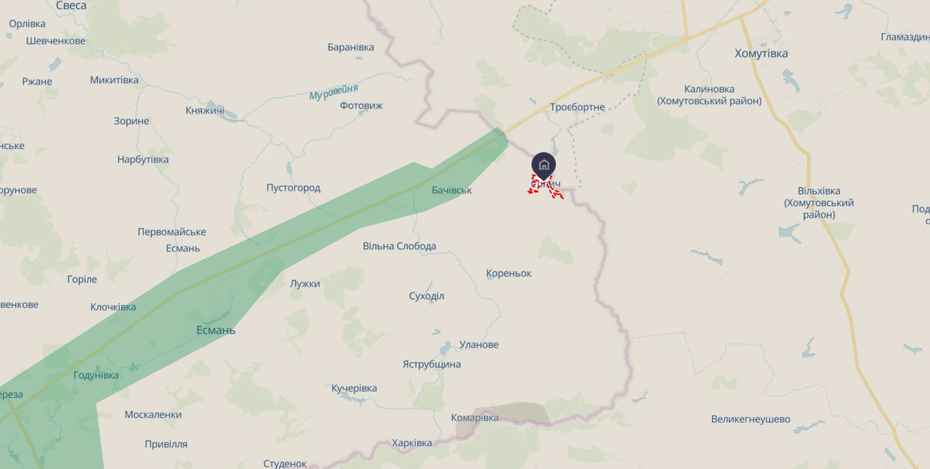 Карта DeepState