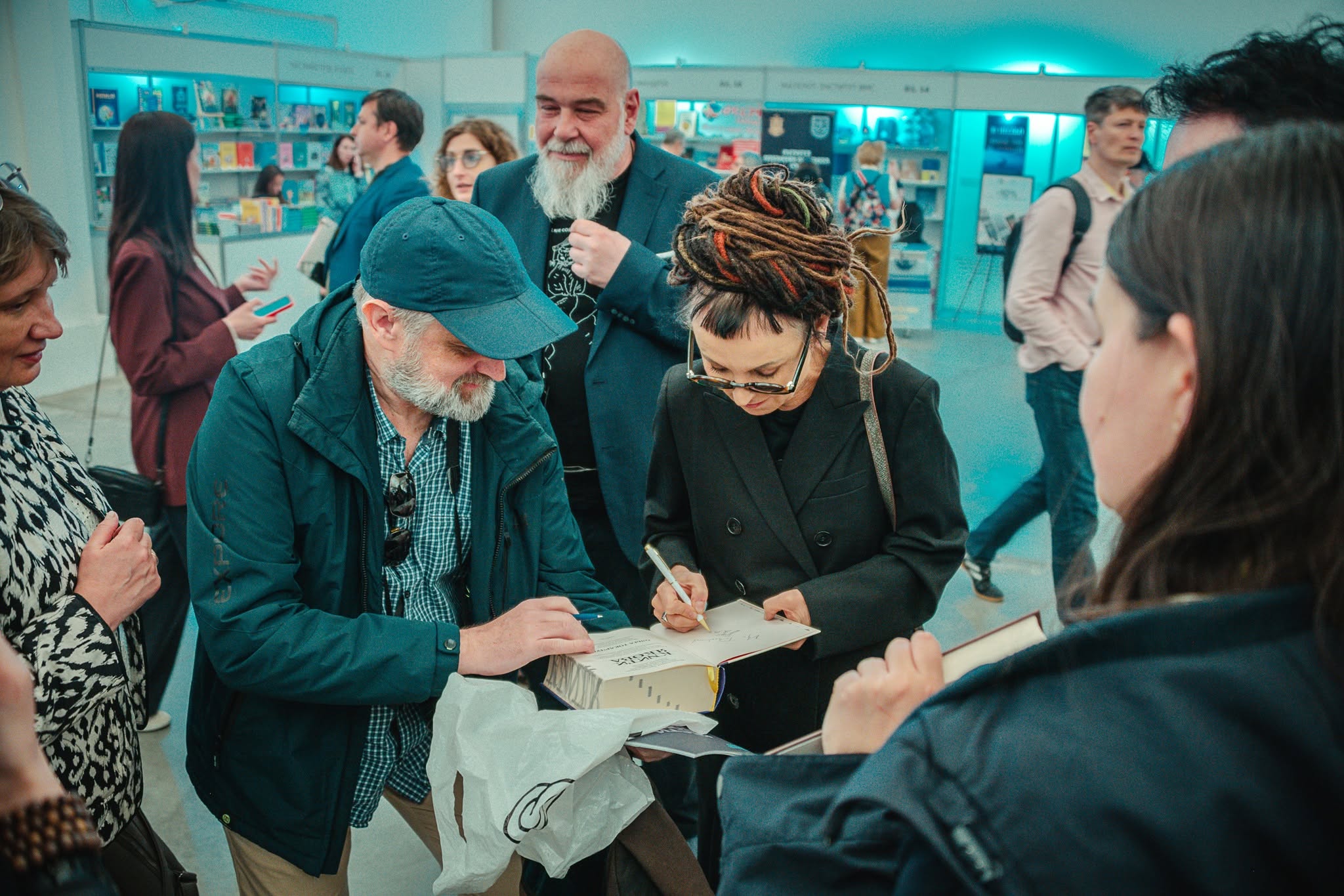 Ольга Токарчук на Книжном Арсенале